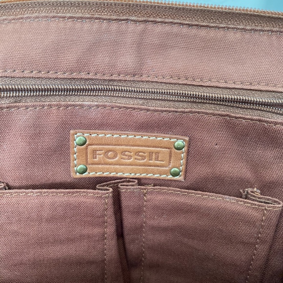 Genuine leather fossil crossbody - Picture 6 of 8